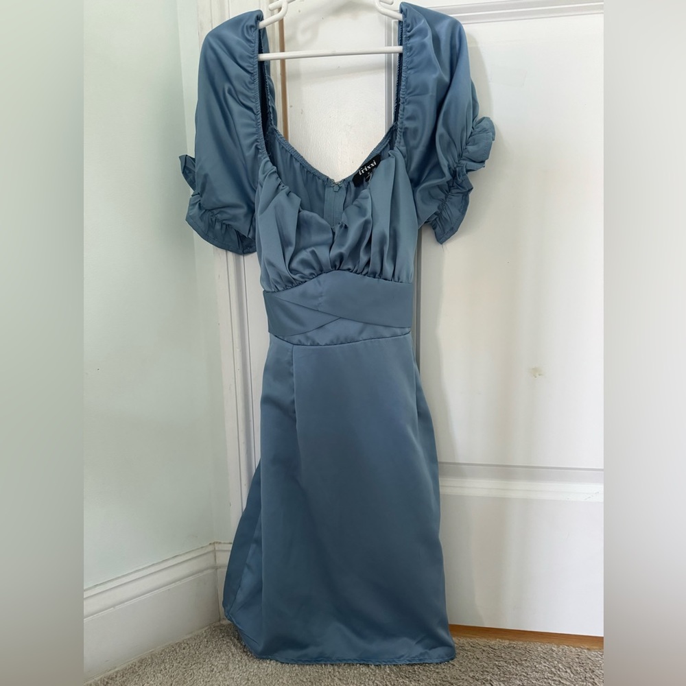 Blue Mini Dress
